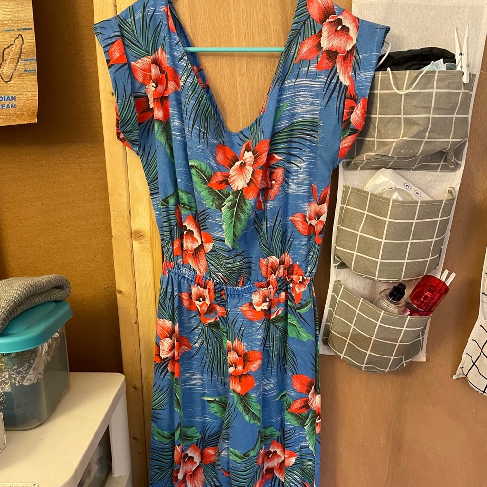 Floral jumpsuit